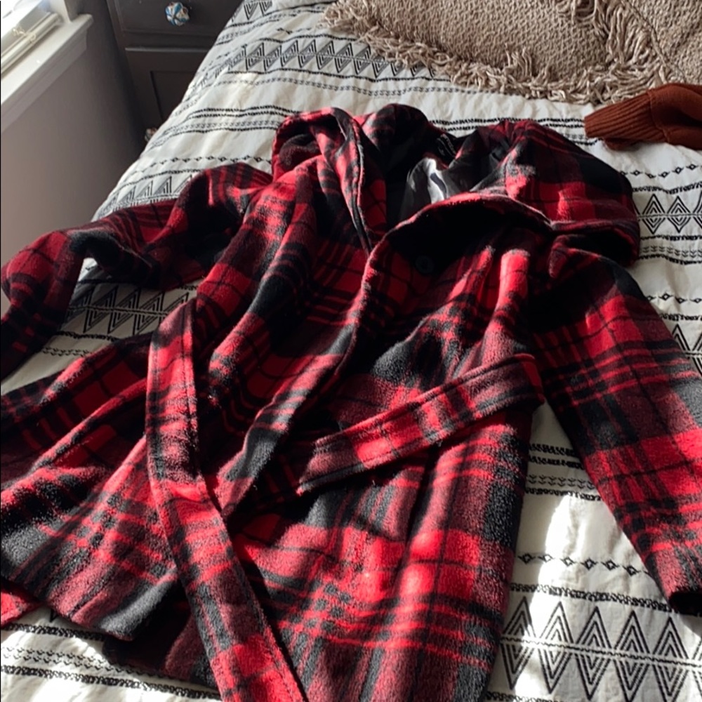 Plaid Coat
